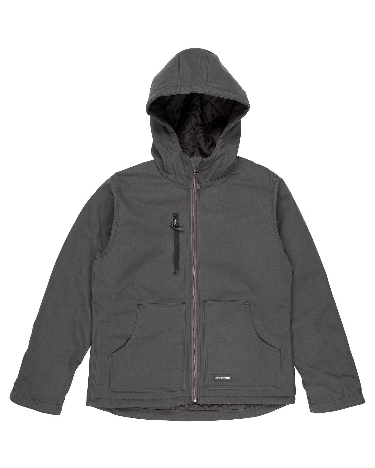 Berne Ladies' Softstone Modern Full-Zip Hooded Jacket Berne
