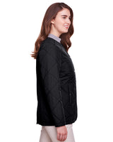 UltraClub Ladies' Dawson Quilted Hacking Jacket UltraClub