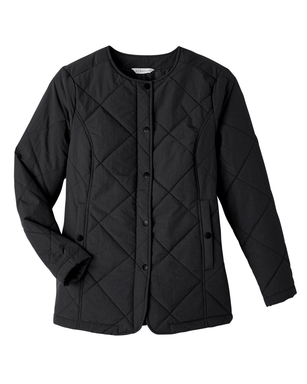 UltraClub Ladies' Dawson Quilted Hacking Jacket UltraClub