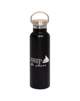 Prime Line 20oz Vacuum Bottle With Bamboo Lid Prime Line