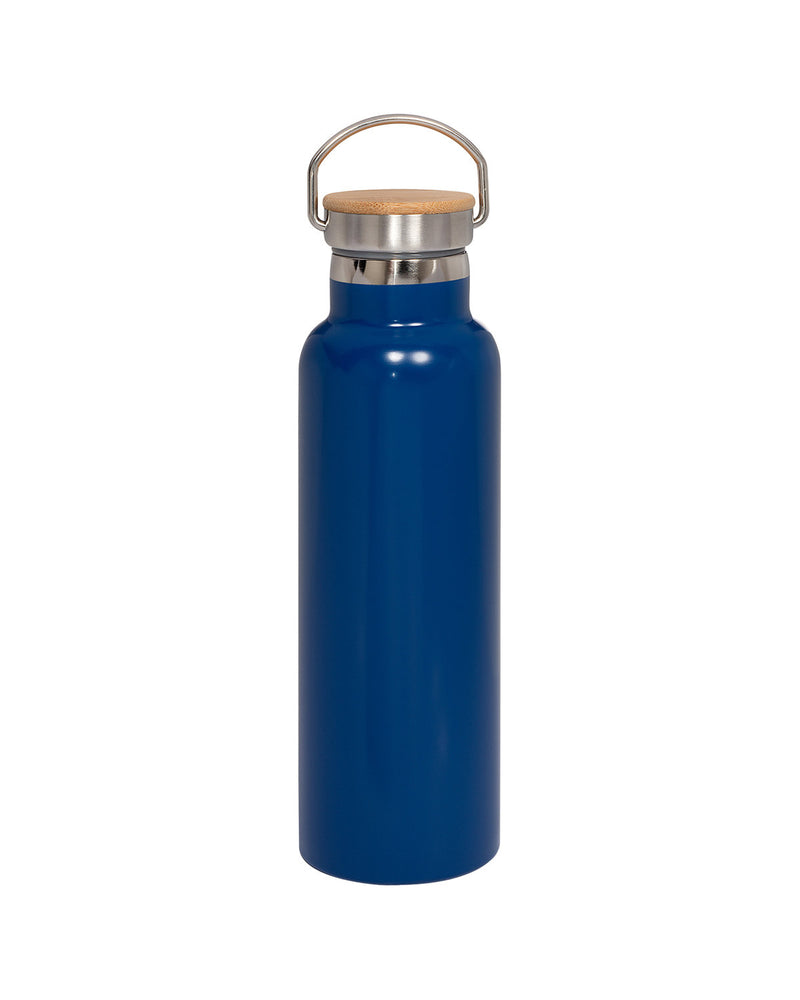 Prime Line 20oz Vacuum Bottle With Bamboo Lid
