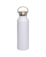 Prime Line 20oz Vacuum Bottle With Bamboo Lid Prime Line