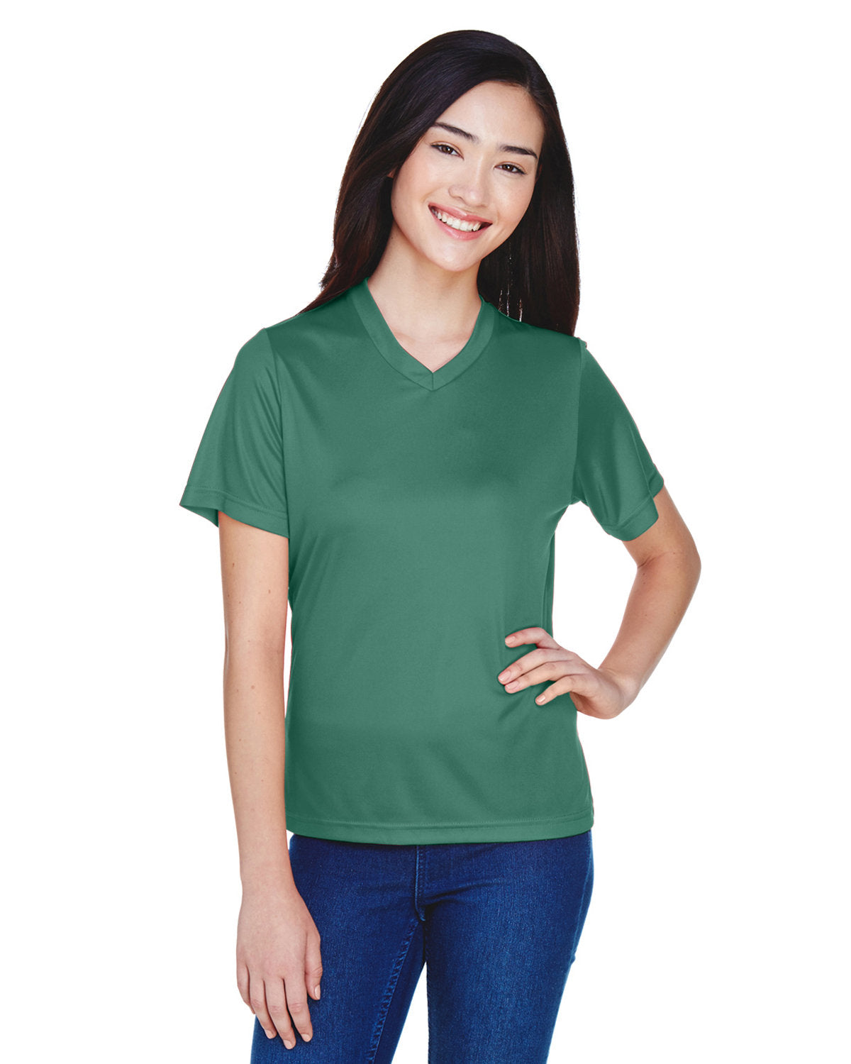 Team 365 Ladies' Zone Performance T-Shirt Womens Apparel Shirts & Tops