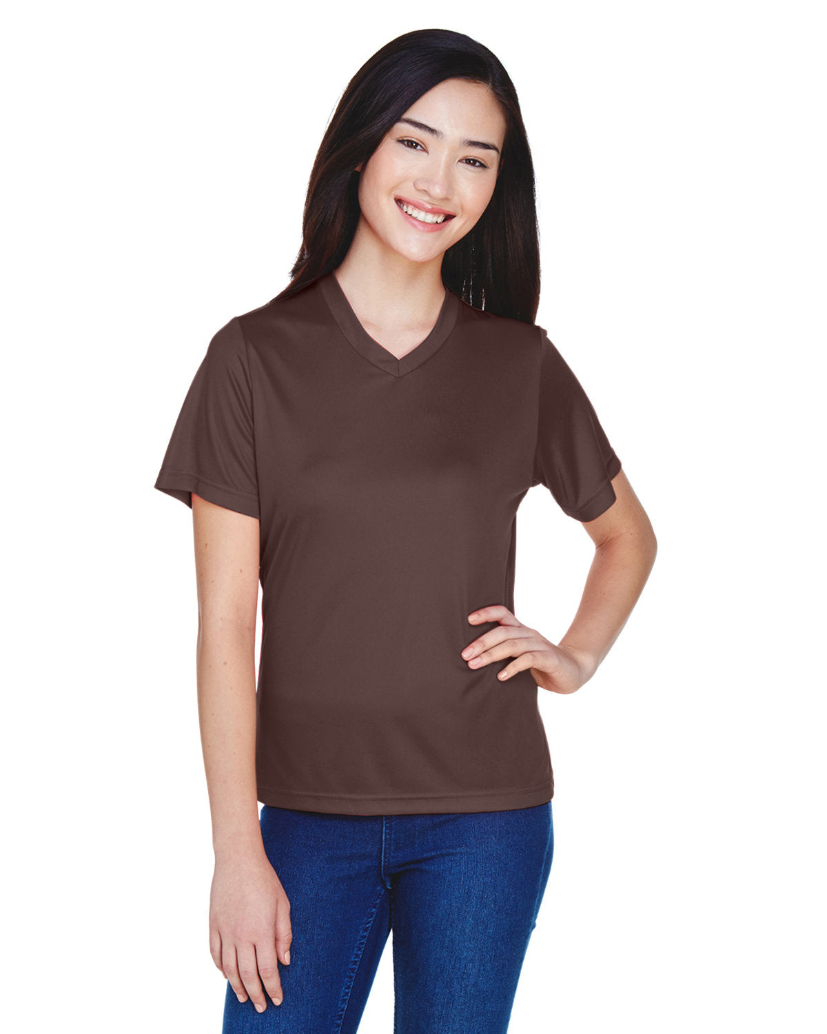 Team 365 Ladies' Zone Performance T-Shirt Womens Apparel Shirts & Tops