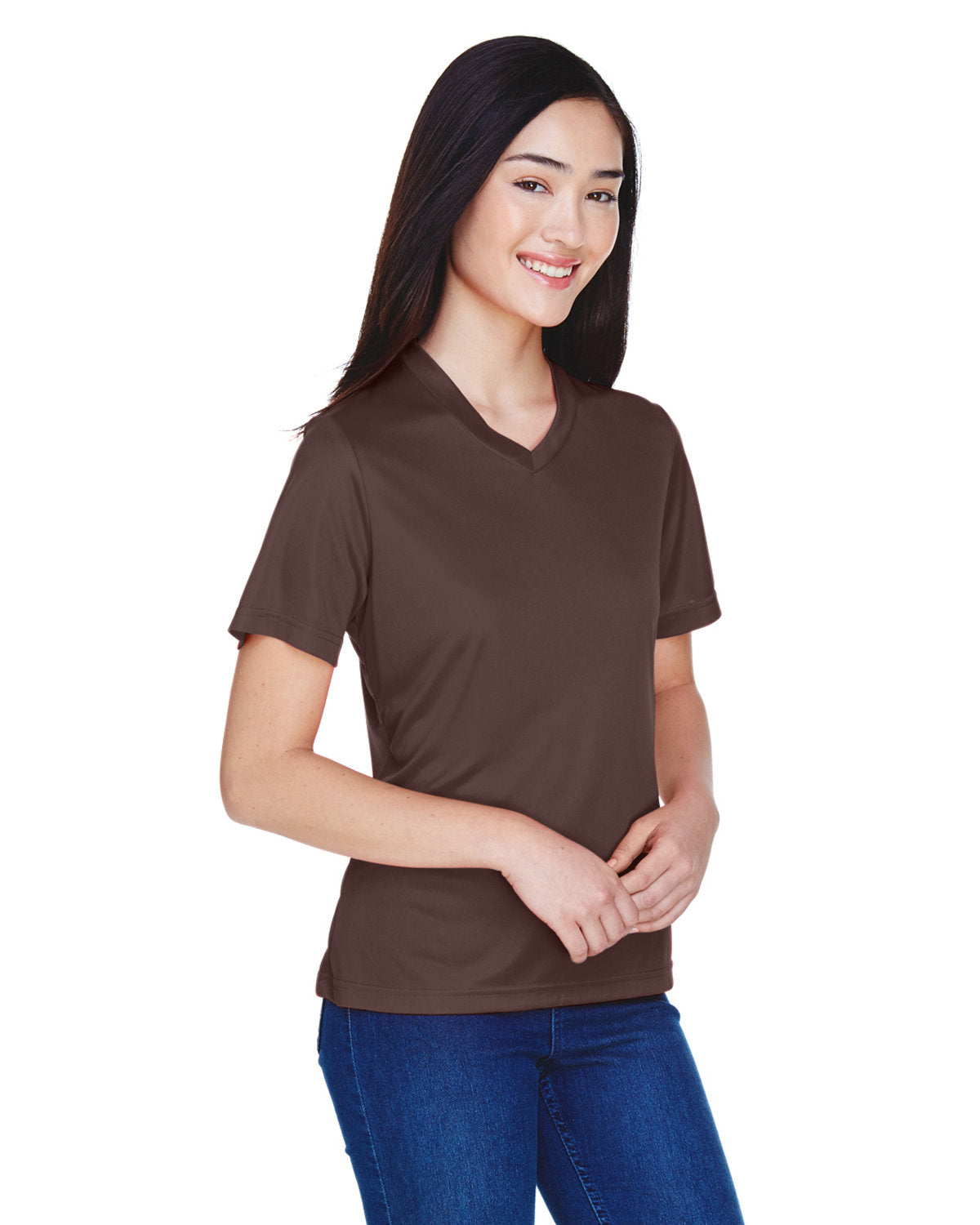 Team 365 Ladies' Zone Performance T-Shirt Womens Apparel Shirts & Tops
