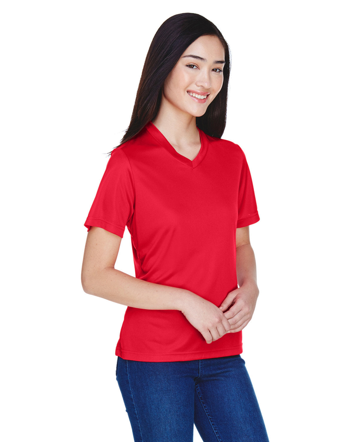 Team 365 Ladies' Zone Performance T-Shirt Womens Apparel Shirts & Tops