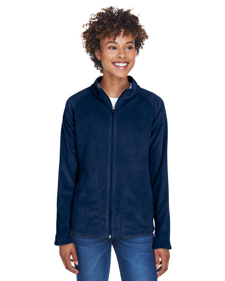 Team 365 Ladies' Campus Microfleece Jacket Womens Apparel Jackets & Vests