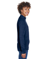 Team 365 Ladies' Campus Microfleece Jacket Womens Apparel Jackets & Vests