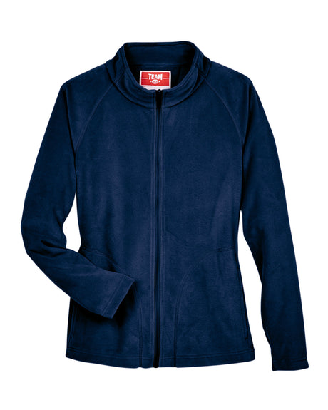 Team 365 Ladies' Campus Microfleece Jacket Womens Apparel Jackets & Vests