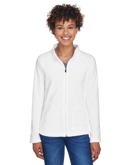 Team 365 Ladies' Campus Microfleece Jacket Womens Apparel Jackets & Vests