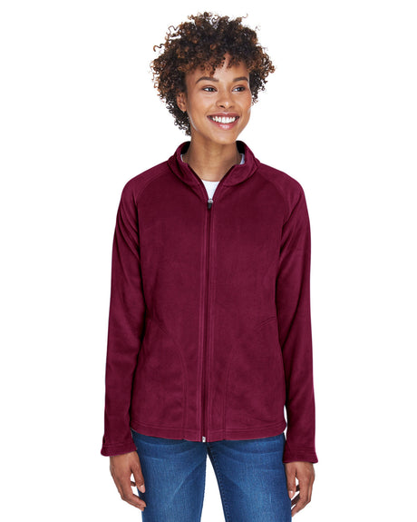Team 365 Ladies' Campus Microfleece Jacket Womens Apparel Jackets & Vests