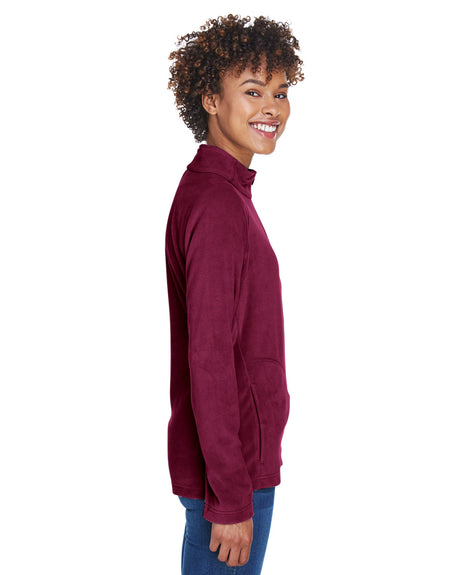 Team 365 Ladies' Campus Microfleece Jacket Womens Apparel Jackets & Vests