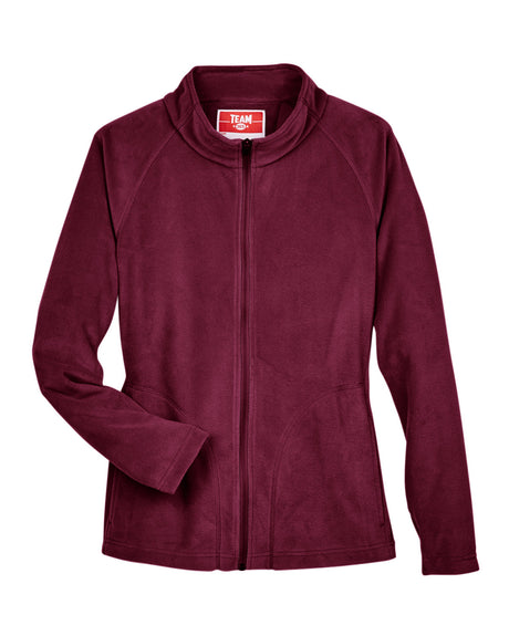 Team 365 Ladies' Campus Microfleece Jacket Womens Apparel Jackets & Vests