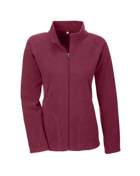 Team 365 Ladies' Campus Microfleece Jacket Womens Apparel Jackets & Vests