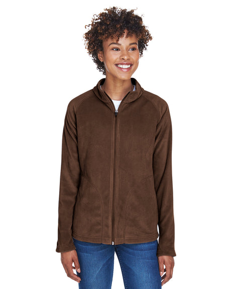Team 365 Ladies' Campus Microfleece Jacket Womens Apparel Jackets & Vests