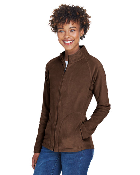 Team 365 Ladies' Campus Microfleece Jacket Womens Apparel Jackets & Vests