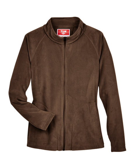 Team 365 Ladies' Campus Microfleece Jacket Womens Apparel Jackets & Vests