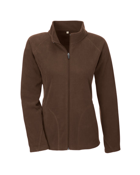 Team 365 Ladies' Campus Microfleece Jacket Womens Apparel Jackets & Vests