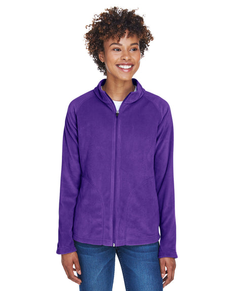 Team 365 Ladies' Campus Microfleece Jacket Womens Apparel Jackets & Vests