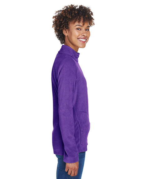 Team 365 Ladies' Campus Microfleece Jacket Womens Apparel Jackets & Vests