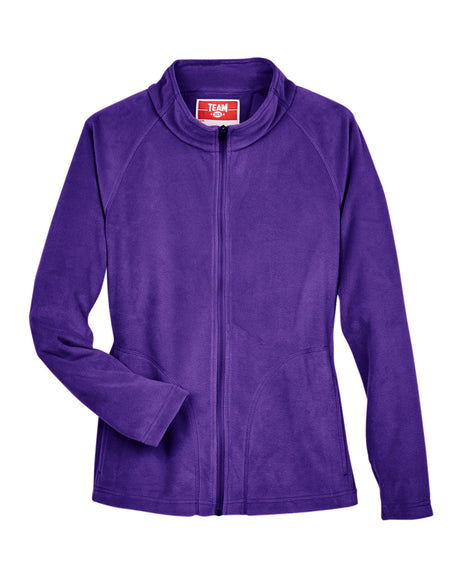Team 365 Ladies' Campus Microfleece Jacket Womens Apparel Jackets & Vests