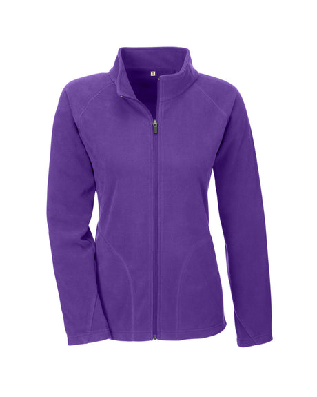 Team 365 Ladies' Campus Microfleece Jacket Womens Apparel Jackets & Vests