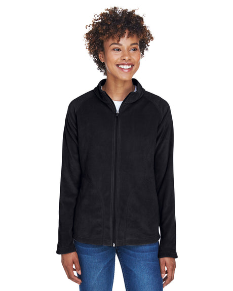 Team 365 Ladies' Campus Microfleece Jacket Womens Apparel Jackets & Vests