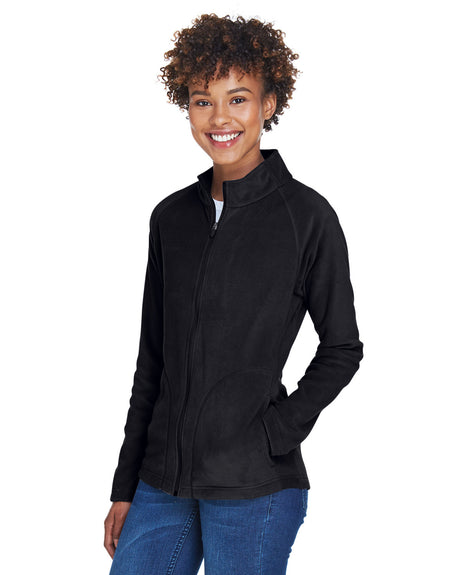 Team 365 Ladies' Campus Microfleece Jacket Womens Apparel Jackets & Vests
