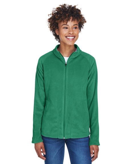Team 365 Ladies' Campus Microfleece Jacket Womens Apparel Jackets & Vests