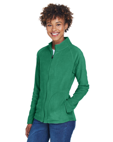 Team 365 Ladies' Campus Microfleece Jacket Womens Apparel Jackets & Vests
