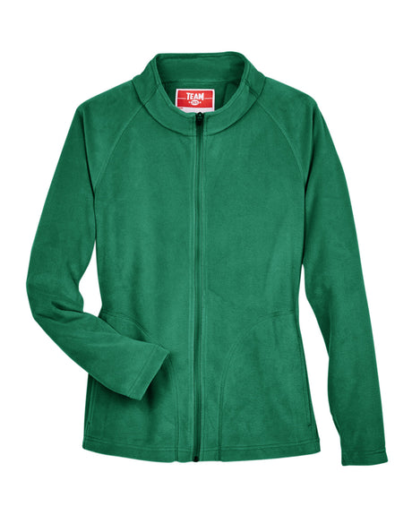 Team 365 Ladies' Campus Microfleece Jacket Womens Apparel Jackets & Vests
