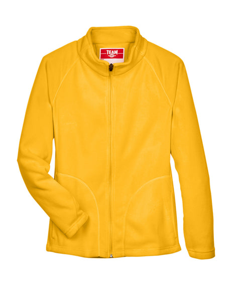 Team 365 Ladies' Campus Microfleece Jacket Womens Apparel Jackets & Vests