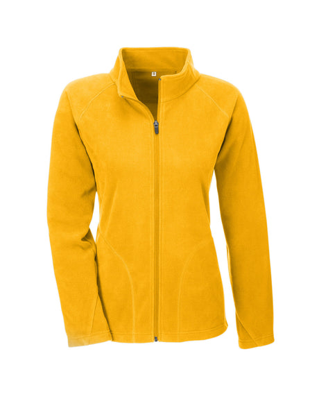 Team 365 Ladies' Campus Microfleece Jacket Womens Apparel Jackets & Vests