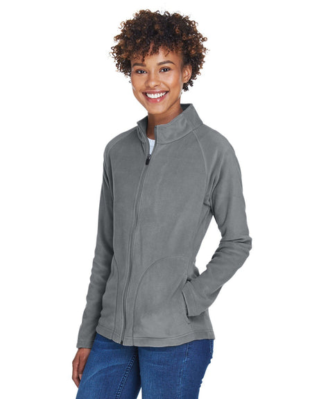Team 365 Ladies' Campus Microfleece Jacket Womens Apparel Jackets & Vests