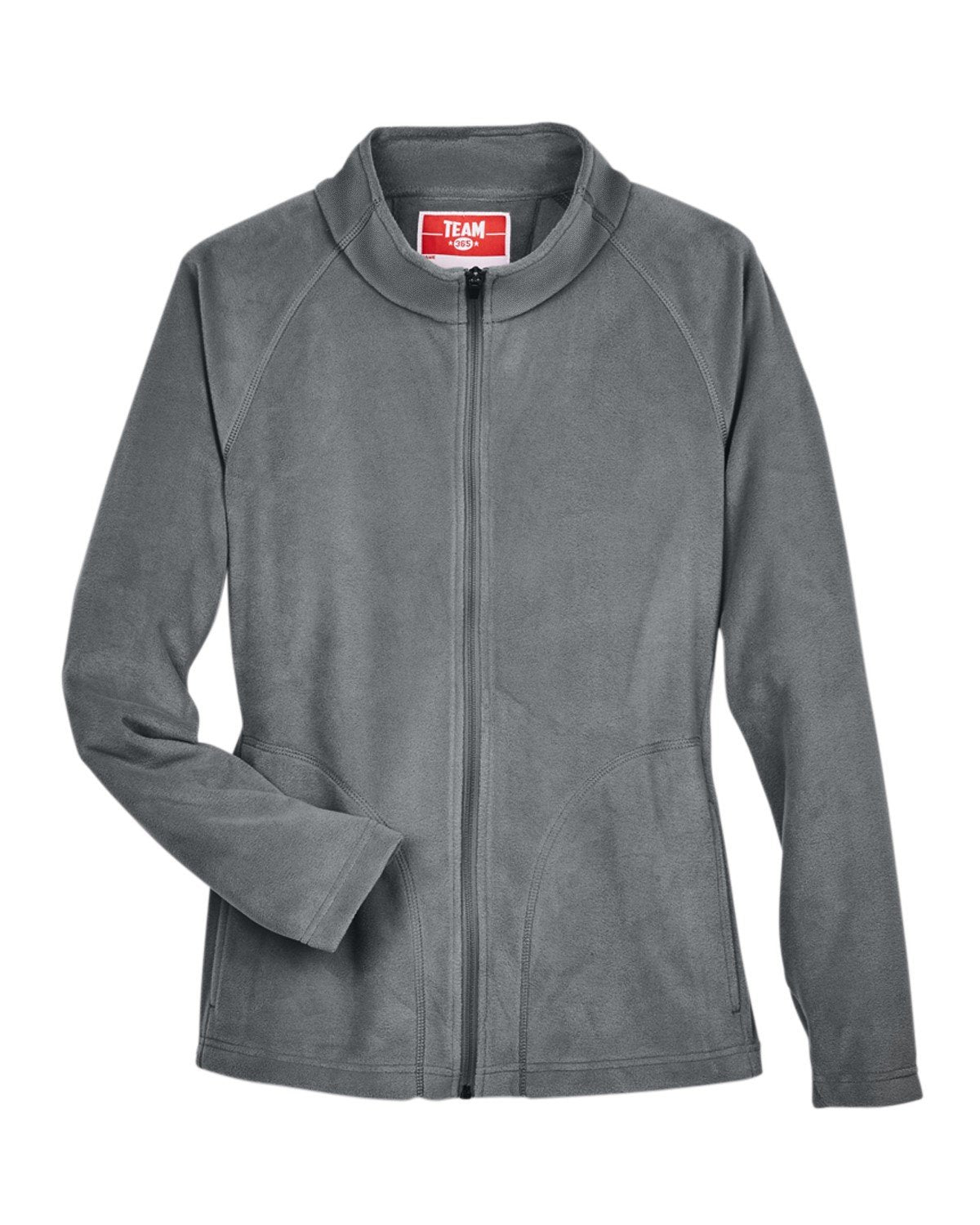 Team 365 Ladies' Campus Microfleece Jacket Womens Apparel Jackets & Vests