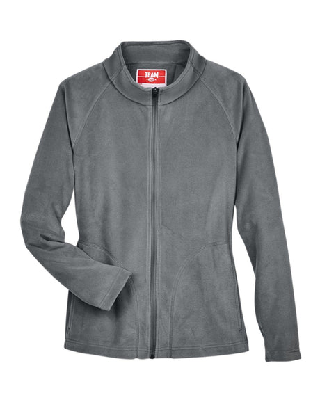 Team 365 Ladies' Campus Microfleece Jacket Womens Apparel Jackets & Vests
