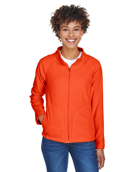 Team 365 Ladies' Campus Microfleece Jacket Womens Apparel Jackets & Vests