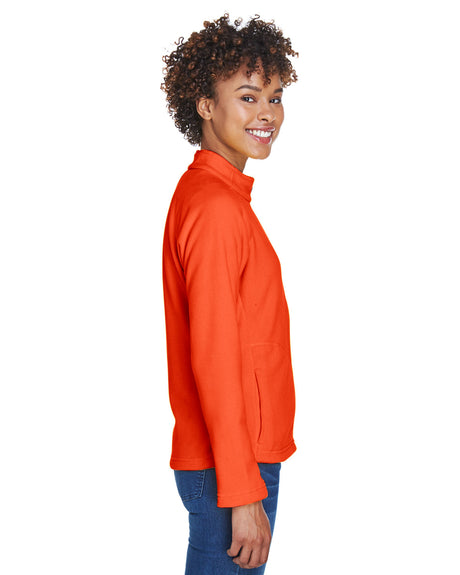 Team 365 Ladies' Campus Microfleece Jacket Womens Apparel Jackets & Vests