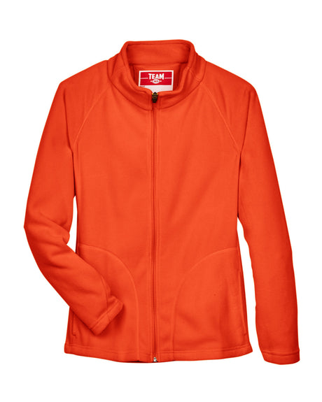 Team 365 Ladies' Campus Microfleece Jacket Womens Apparel Jackets & Vests