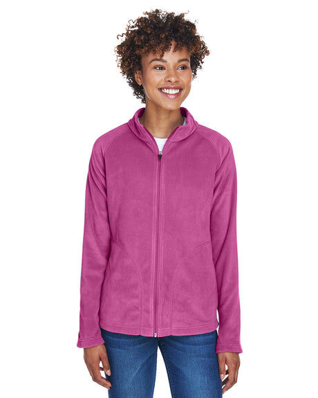 Team 365 Ladies' Campus Microfleece Jacket Womens Apparel Jackets & Vests