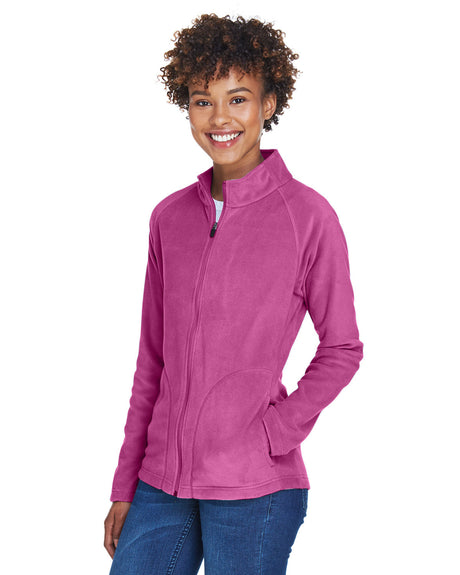 Team 365 Ladies' Campus Microfleece Jacket Womens Apparel Jackets & Vests