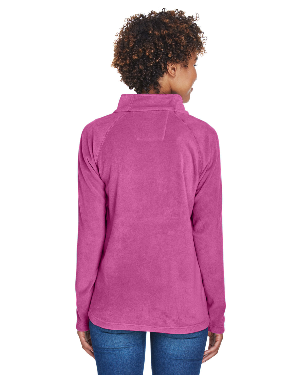Team 365 Ladies' Campus Microfleece Jacket Womens Apparel Jackets & Vests