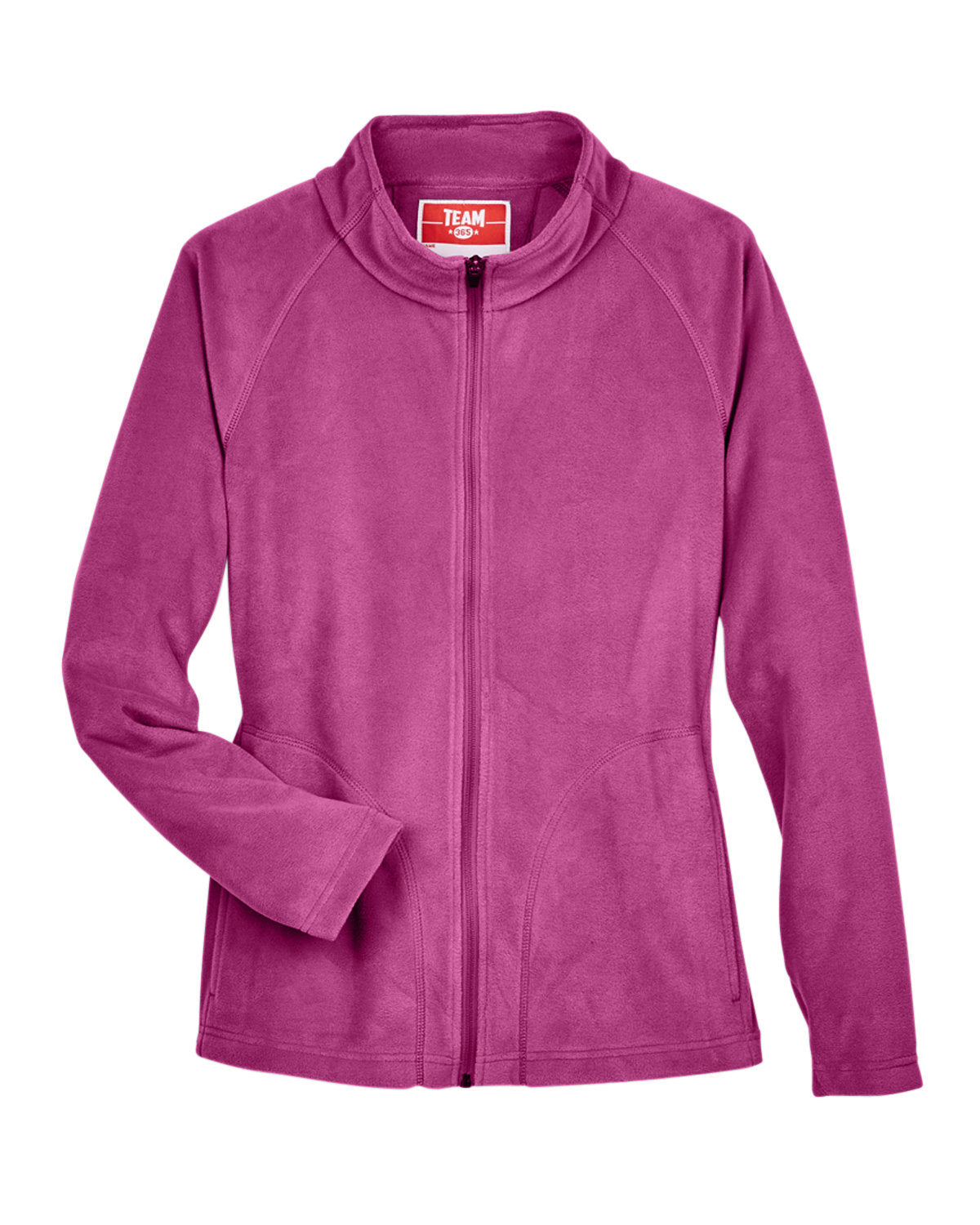 Team 365 Ladies' Campus Microfleece Jacket Womens Apparel Jackets & Vests