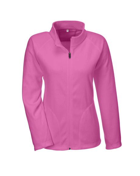 Team 365 Ladies' Campus Microfleece Jacket Womens Apparel Jackets & Vests