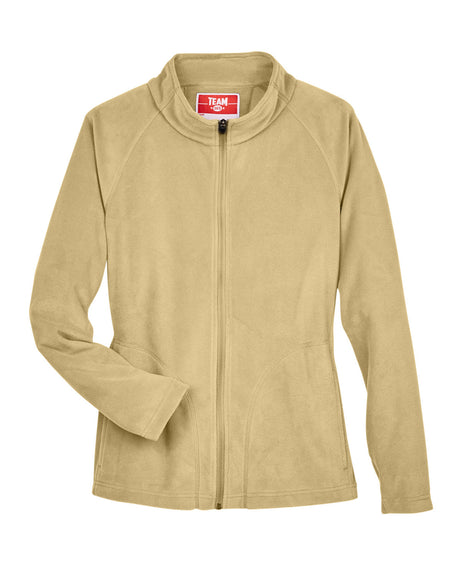 Team 365 Ladies' Campus Microfleece Jacket Womens Apparel Jackets & Vests
