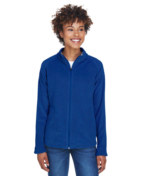 Team 365 Ladies' Campus Microfleece Jacket Womens Apparel Jackets & Vests