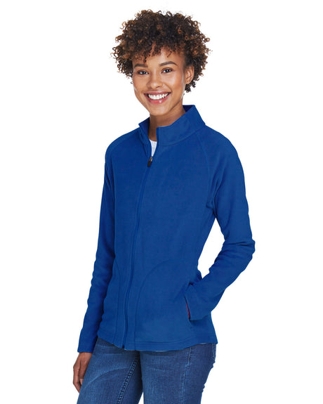 Team 365 Ladies' Campus Microfleece Jacket Womens Apparel Jackets & Vests