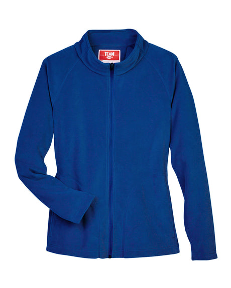 Team 365 Ladies' Campus Microfleece Jacket Womens Apparel Jackets & Vests