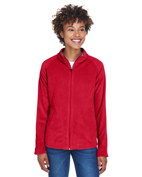 Team 365 Ladies' Campus Microfleece Jacket Womens Apparel Jackets & Vests