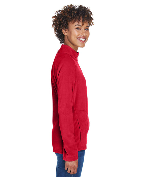 Team 365 Ladies' Campus Microfleece Jacket Womens Apparel Jackets & Vests